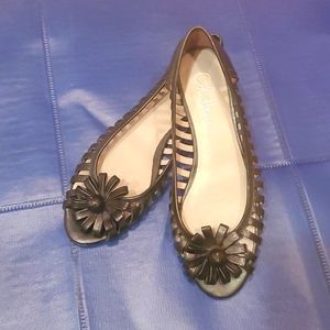 Cole Haan black flats